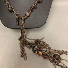 Load image into Gallery viewer, Anat Layered Charm Beaded Chain Necklace (30&quot;)
