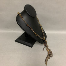 Load image into Gallery viewer, Anat Layered Charm Beaded Chain Necklace (30&quot;)
