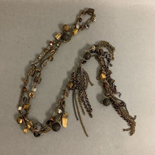 Load image into Gallery viewer, Anat Layered Charm Beaded Chain Necklace (30&quot;)

