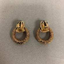 Load image into Gallery viewer, Vintage Ralph Lauren Door Knocker Clip Earrings
