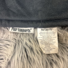 Load image into Gallery viewer, Pier 1 Imports Faux Fur Blanket (50x70)
