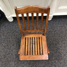 Load image into Gallery viewer, Wooden Folding Chair
