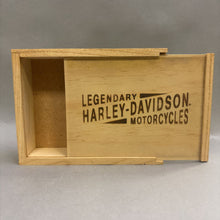 Load image into Gallery viewer, Legendary Harley Davidson Motorcycles Wooden Box (2x6x8)
