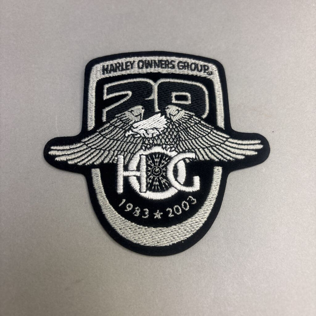 Harley Davidson Hog Owners Group Patch/Emblem (4x4) 2 Available