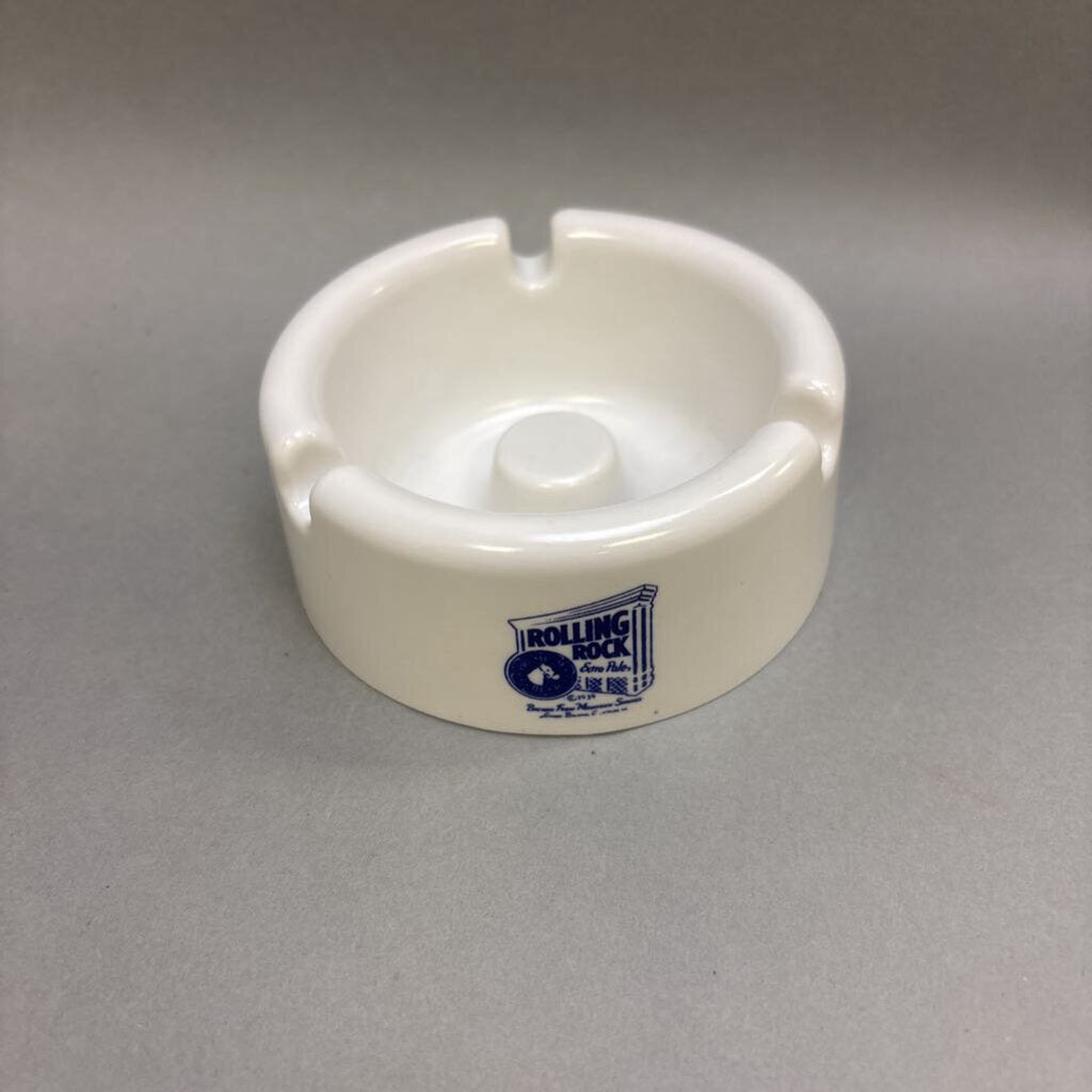 Vintage Rolling Rock Ashtray (4