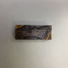 Load image into Gallery viewer, Vintage 1911 Cadillac Advertising Printing Block/Letter Press (2x4)
