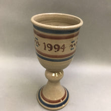 Load image into Gallery viewer, Pottery Renaissance 1994 Chalice Wine Goblet (8&quot;)
