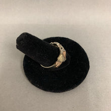 Load image into Gallery viewer, 12K Black Hills Gold Sterling Ring sz 8 (3.2g)
