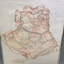 Load image into Gallery viewer, Framed Cheryl Quick Hand-Colored Embossing (26x20)
