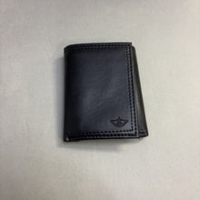 Load image into Gallery viewer, Mens Dockers Black Leather RFID Wallet (4x4)
