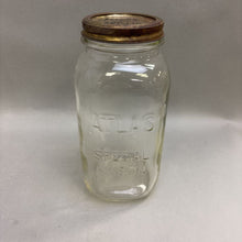 Load image into Gallery viewer, Vintage Atlas Mason Lidded Jar (9&quot;)
