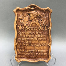 Load image into Gallery viewer, The Scout Oath Plaque (5x4)
