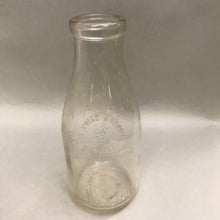 Load image into Gallery viewer, Antique Aurora Dairy Co. One Quart Milk Bottle Tel. 159
