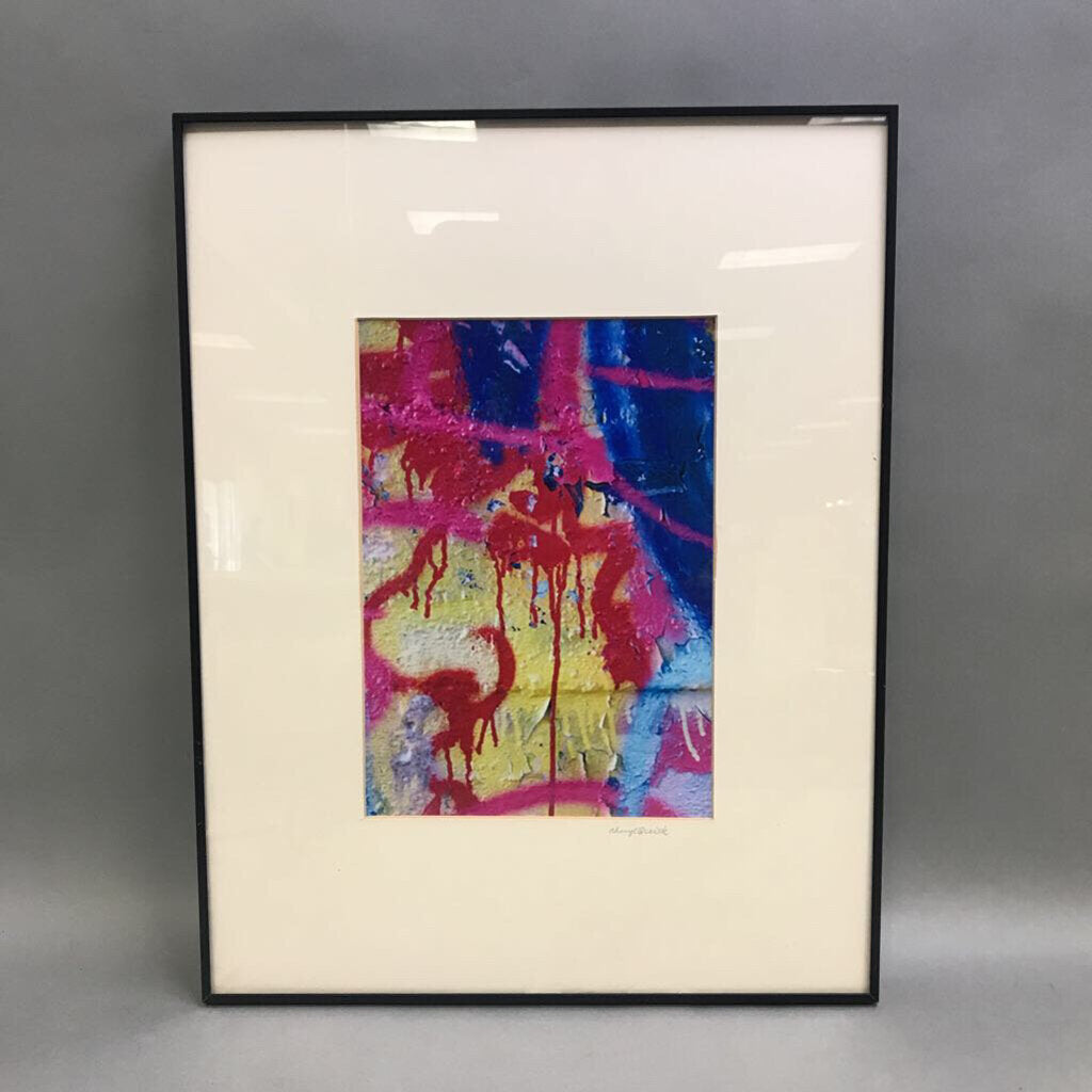 Signed Cheryl Quick Print - Graffiti Scene (18x14)