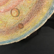 Load image into Gallery viewer, Cheryl Quick Hand-Colored Embossing - Geometric w/ Eye Glyphs (20.5x20.5)
