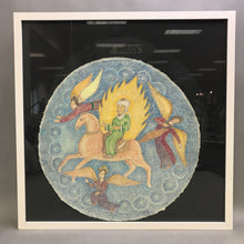 Load image into Gallery viewer, Cheryl Quick Hand-Colored Embossing - Persian Warrior (20.5x20.5)
