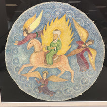 Load image into Gallery viewer, Cheryl Quick Hand-Colored Embossing - Persian Warrior (20.5x20.5)
