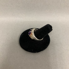 Load image into Gallery viewer, 12K Black Hills Gold Sterling Amethyst Ring sz 9 (6.8g)
