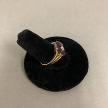 Load image into Gallery viewer, 14K Gold Amethyst Ring sz 6 (2.8g)
