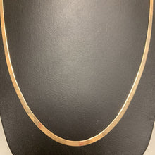 Load image into Gallery viewer, 14K Gold 20&quot; Flat Chain Necklace (8.0g)
