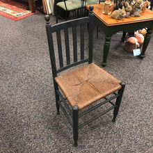 Load image into Gallery viewer, Green Chair w/Woven Seat (36x18x16)
