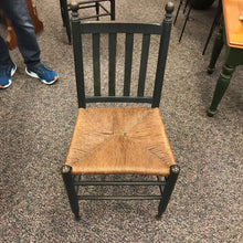 Load image into Gallery viewer, Green Chair w/Woven Seat (36x18x16)
