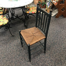 Load image into Gallery viewer, Green Chair w/Woven Seat (36x18x16)
