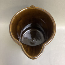 Load image into Gallery viewer, Vintage Brown Brush-McCoy Buccaneer Stoneware Pitcher (8&quot;)
