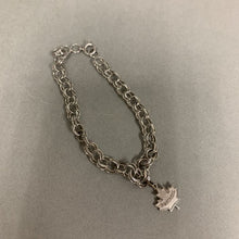 Load image into Gallery viewer, Vintage Sterling Charm Bracelet w/ 1 Sterling Charm (7.5&quot;)
