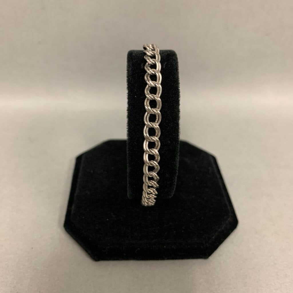 Vintage Sterling Charm Bracelet (8