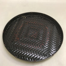 Load image into Gallery viewer, Asian Weaved Bottom Serving Tray (11&quot;)
