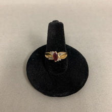 Load image into Gallery viewer, 10K Gold Ruby Diamond Ring sz 6 (2.5g)
