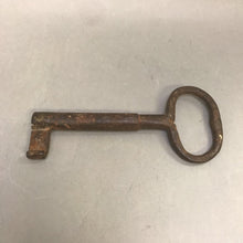 Load image into Gallery viewer, Primitive Large Cast Metal Skeleton Key (5&quot;)
