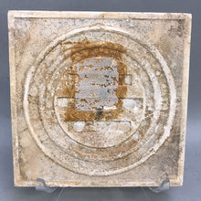 Load image into Gallery viewer, Antique 19th Century Salvaged Green Floral Tile (6x6)(2 Available)
