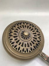 Load image into Gallery viewer, Antique Primitive Brass Bed Warmer with Handle (35&quot;)
