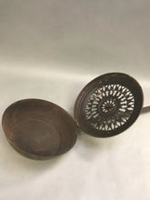 Load image into Gallery viewer, Antique Primitive Brass Bed Warmer with Handle (35&quot;)
