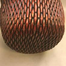 Load image into Gallery viewer, Vintage Weaved Straw &amp; Wood Wicker Basket with Handles (9&quot;)
