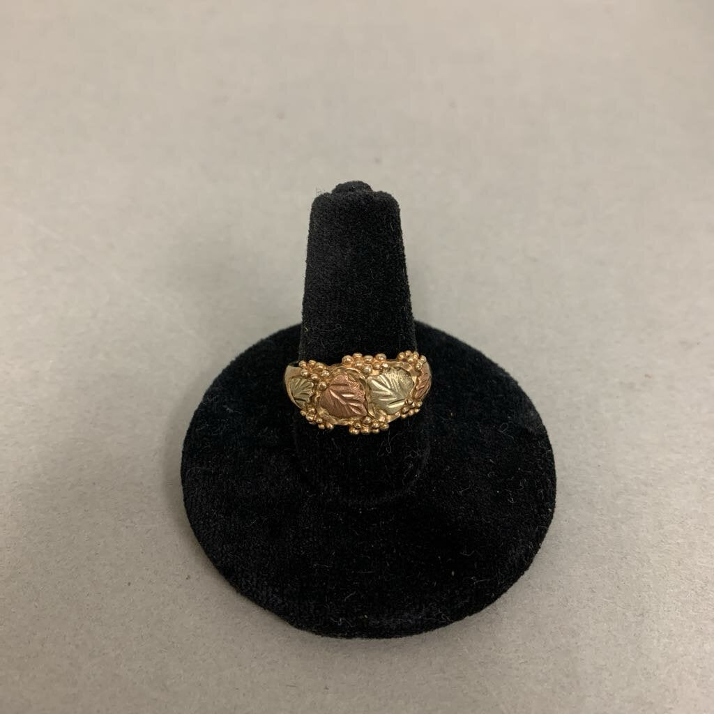 10K Black Hills Gold Ring sz 6.5 (3.9g)