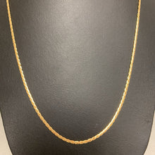 Load image into Gallery viewer, 14K Gold 20&quot; Chain Necklace (5.4g)
