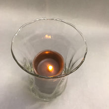 Load image into Gallery viewer, Glass Votive with Faux Candle (10&quot;)
