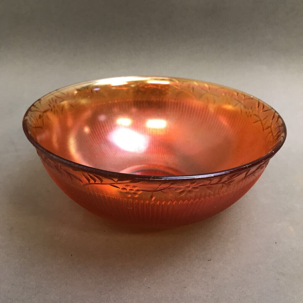 Imperial Sunset Orange Glass Bowl (3x7x7)