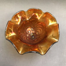 Load image into Gallery viewer, Amber Carnival Glass Compote (4.5x5x5)
