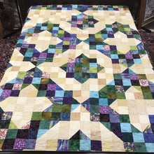 Load image into Gallery viewer, Queen/Full Hand Made Multicolored Quilt (88x90)
