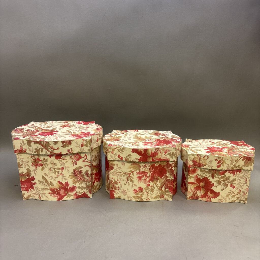 Floral Nesting Boxes (7x10x7) 3 Total Boxes