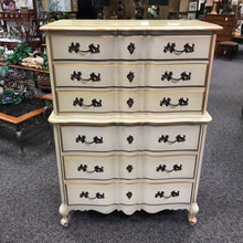 Load image into Gallery viewer, French Provisional Highboy Dresser 6 Drawer AS IS (54x39x21)
