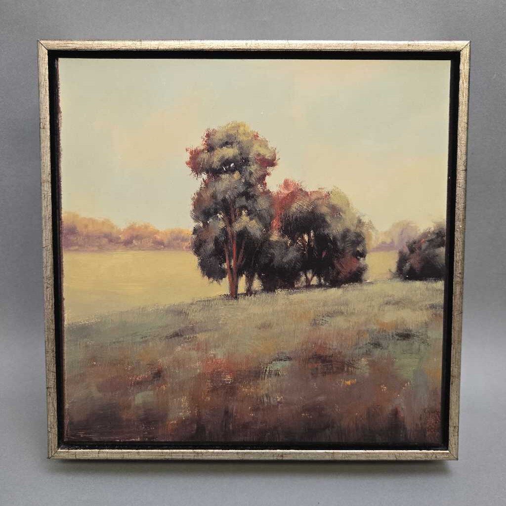 Decorative Art Print, Tranquil Fields (10x10)