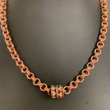Load image into Gallery viewer, Kirk&#39;s Folly Dream Angel Copper Pink Crystal Accent Necklace (20&quot;)
