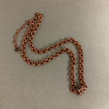 Load image into Gallery viewer, Kirk's Folly Dream Angel Copper Pink Crystal Accent Necklace (20")
