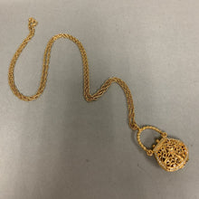 Load image into Gallery viewer, Vintage Cloud Nine Hidden Watch Handbag Pendant on 36&quot; Chain
