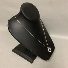 Load image into Gallery viewer, Sterling Cubic Zirconia Heart Pendant on 18&quot; Chain
